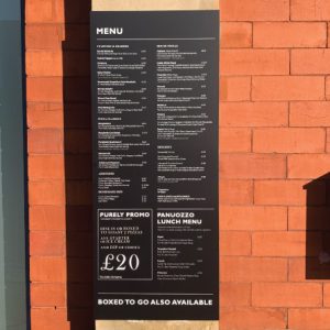 Menu Displays