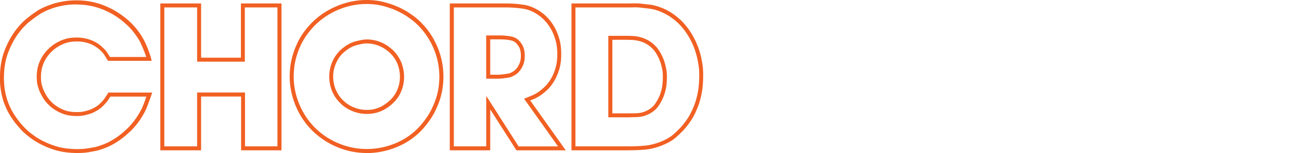 Chord Print Scrolling Text